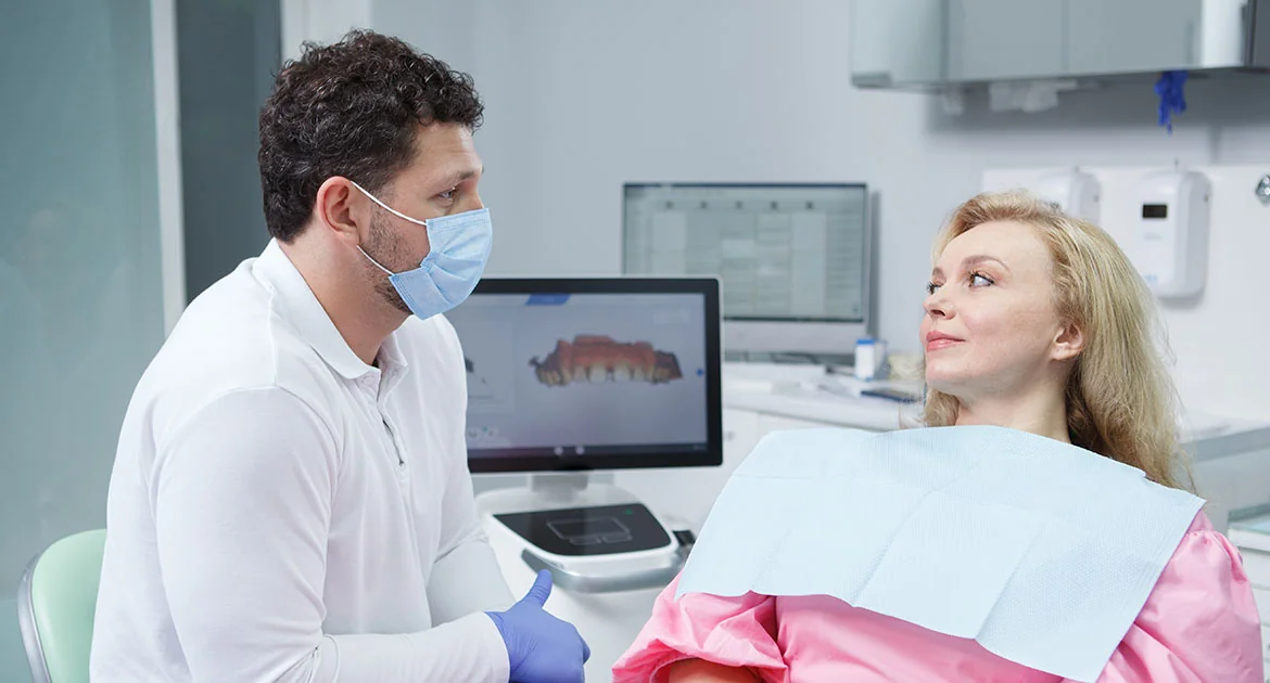 Digital Impressions with CAD-CAM at Caring Dental of Herndon