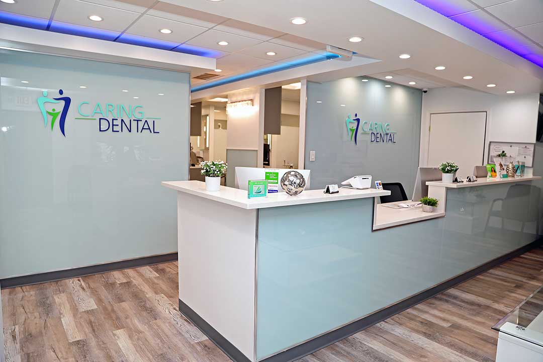 Caring Dental of Herndon reception